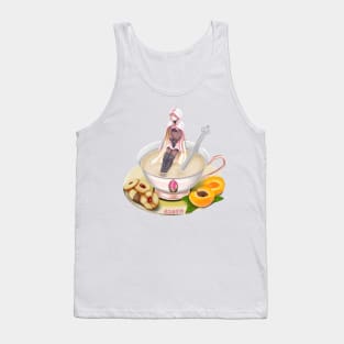 Iroha Tamaki in a Teacup Tank Top